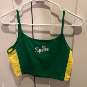 Sprite graphic crop tank